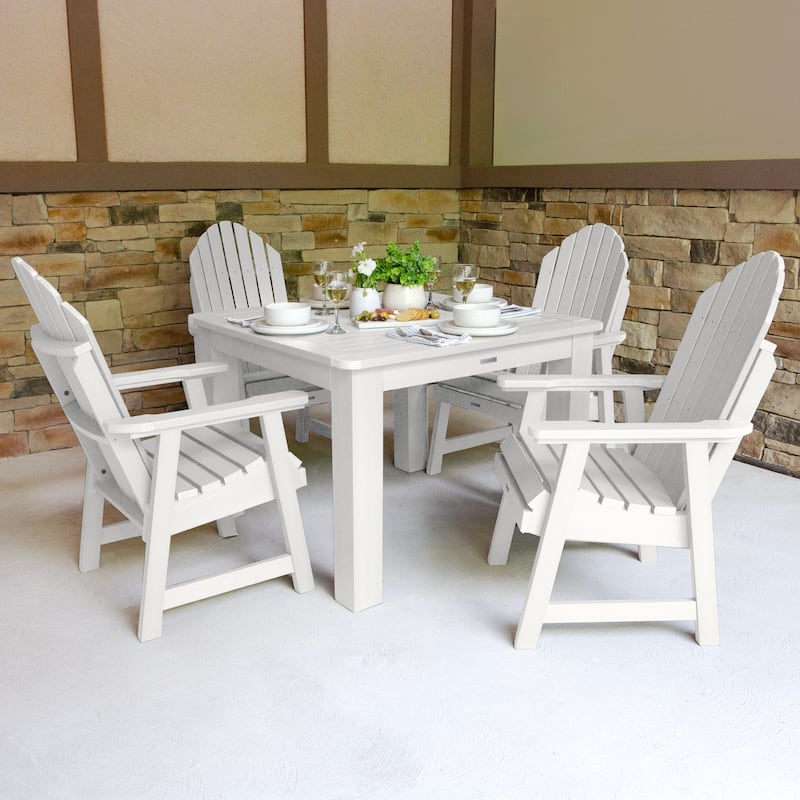 Hamilton 5-piece Outdoor Dining Set - 42" x 42" Table, Dining-height