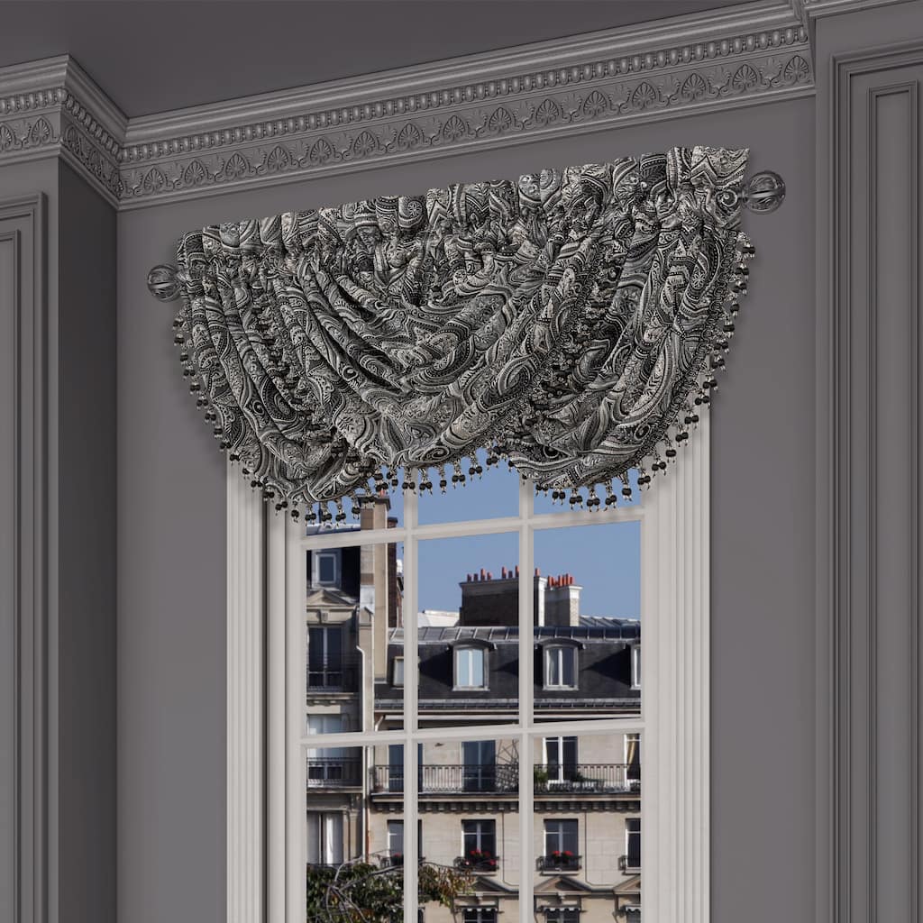 Davinci Window Waterfall Valance