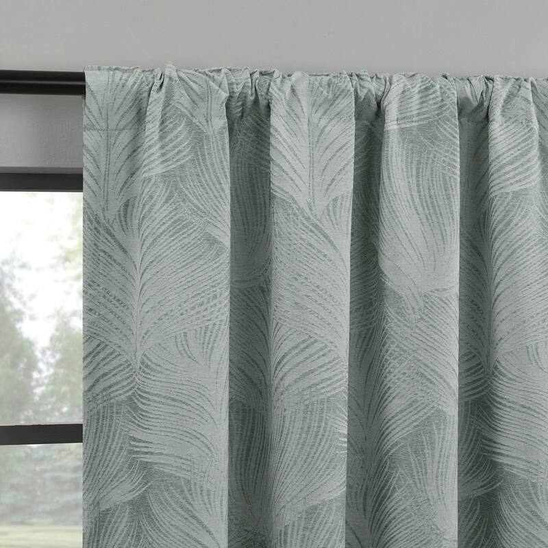Indigo Road by Egypt Sherrod Coppa Magnetic Closure Total Blackout Back Tab 1-Piece Curtain Panel, Single Panel