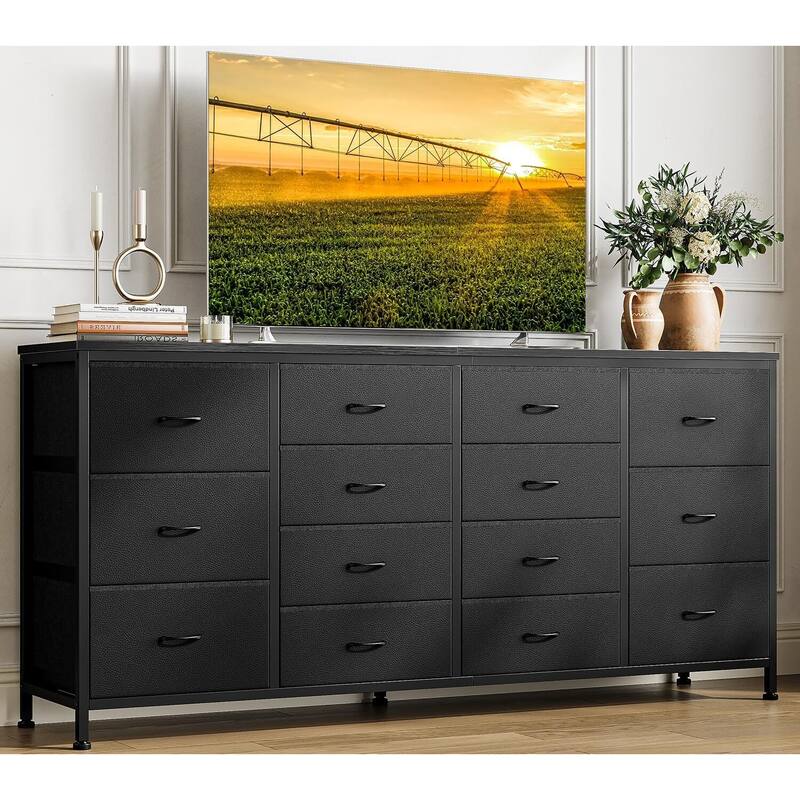 63" W Dresser Tv Stand for 65 70 75 Inch Tv