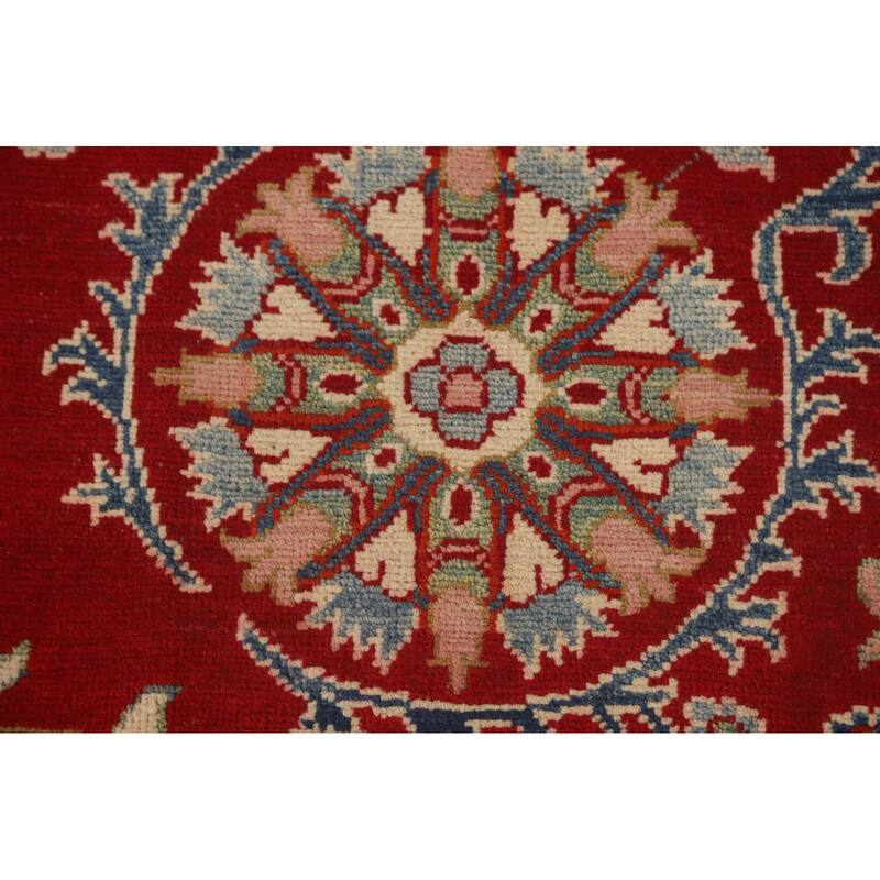 Kazak Oriental Area Rug Handmade Wool Carpet - 6'2" x 9'1"
