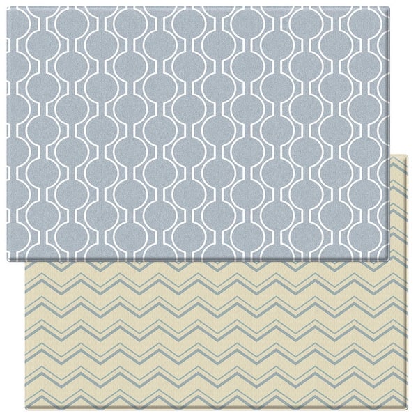 slide 1 of 2, Circle Raum Playmat - 82.5in L X 55in W