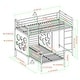 preview thumbnail 6 of 4, Modern Geo Cutout Colorful Twin L-Shaped Bunk Bed