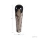 preview thumbnail 4 of 20, Tapered Iron Vase with Marbleized Finish - Modern Flower Vase