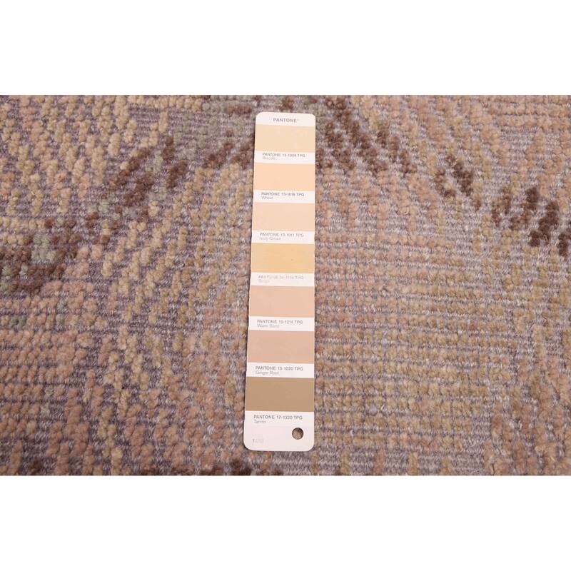 ECARPETGALLERY Hand-knotted Tangier Tan Wool Rug - 8'2 x 10'2