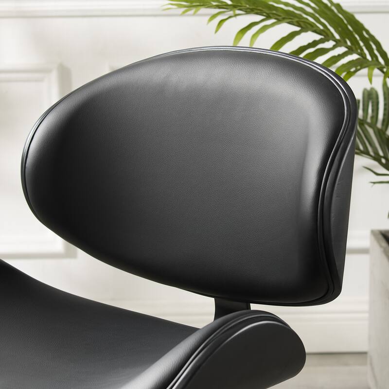 Corvus Madonna Mid-century Modern Adjustable Curved Office Chair