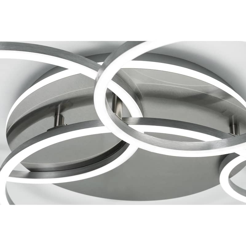 AFX ORBF24LAJD1 Orbit 24" Wide LED Semi-Flush Ceiling Fixture
