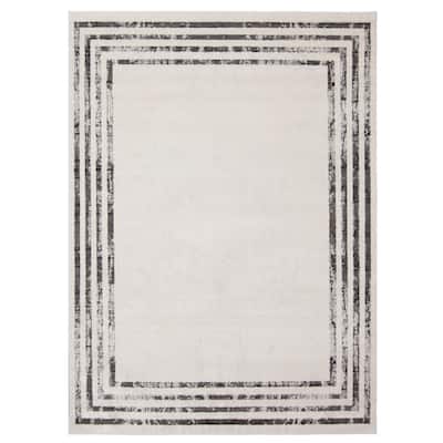ECARPETGALLERY Pietra Ivory Casual Rug