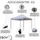 preview thumbnail 40 of 61, ABCCANOPY Outdoor Commercial Metal Patio Pop-Up Canopy - 10ftx10ft