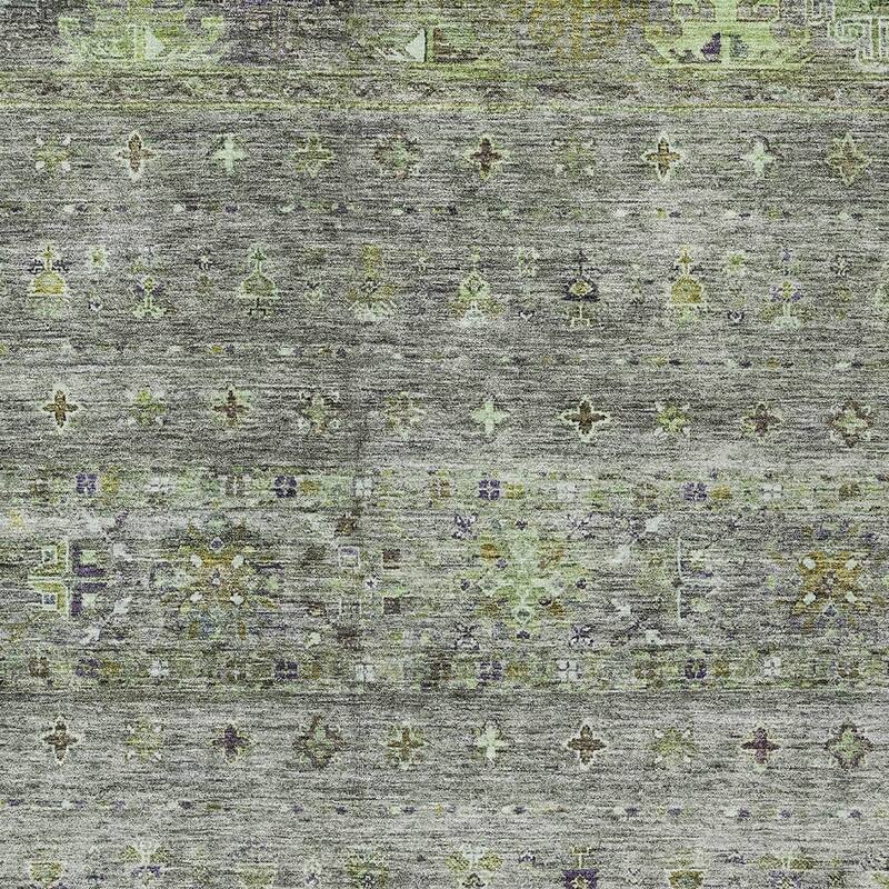 HomeRoots Floral Transitional Rectangle Outdoor Rug