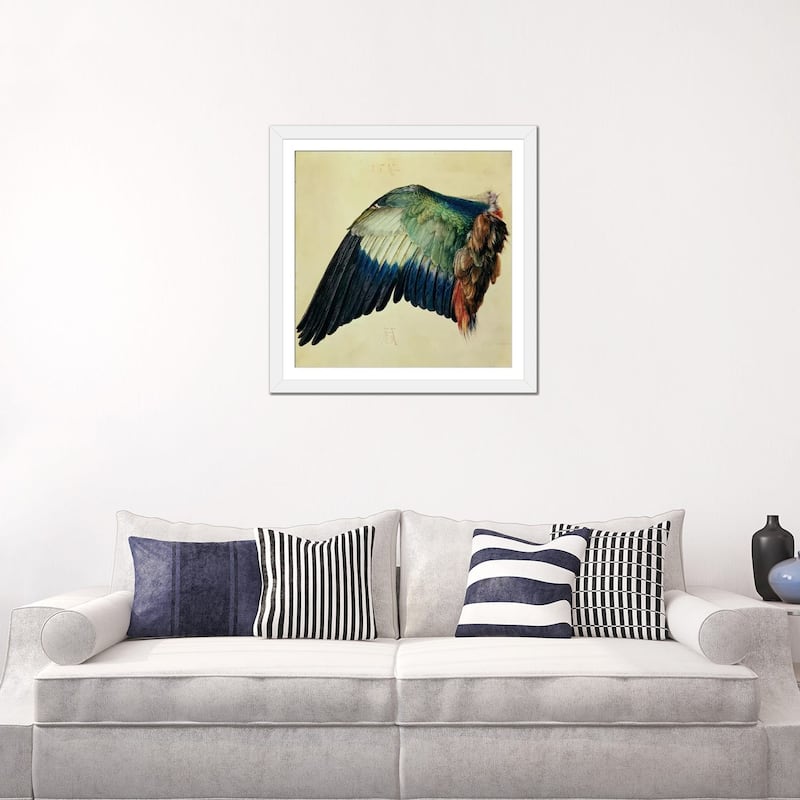 iCanvas "Wing Of A Blue Roller, 1512" by Albrecht Durer