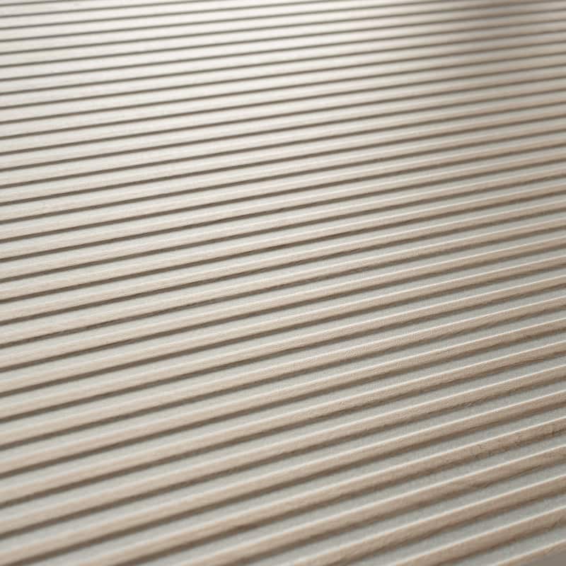 Bois 24x48 Gray Wood Ceramic Large Format Fluted Wall Tile (15.5 sq ft/case) - 2 Pack