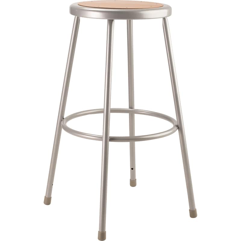 NPS 30" Heavy Duty Steel Stool, Grey