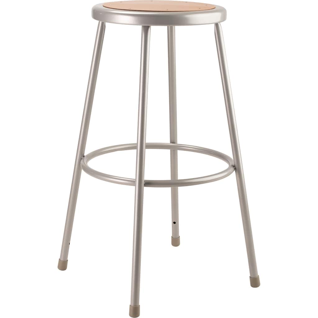 NPS 30" Heavy Duty Steel Stool, Grey