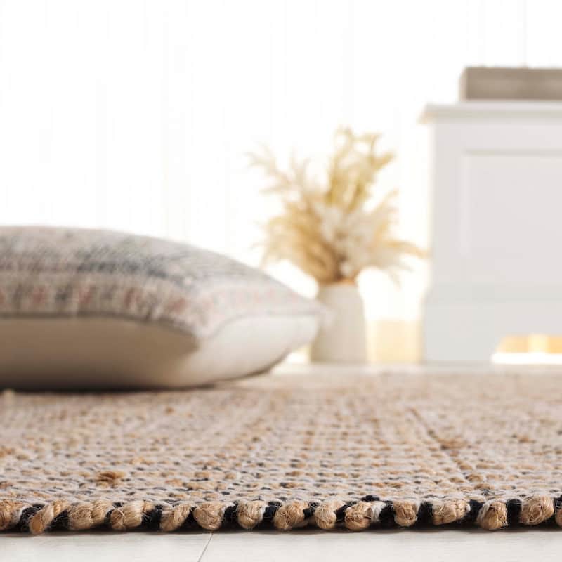 SAFAVIEH Handmade Organica Anselma Jute & Cotton Rug
