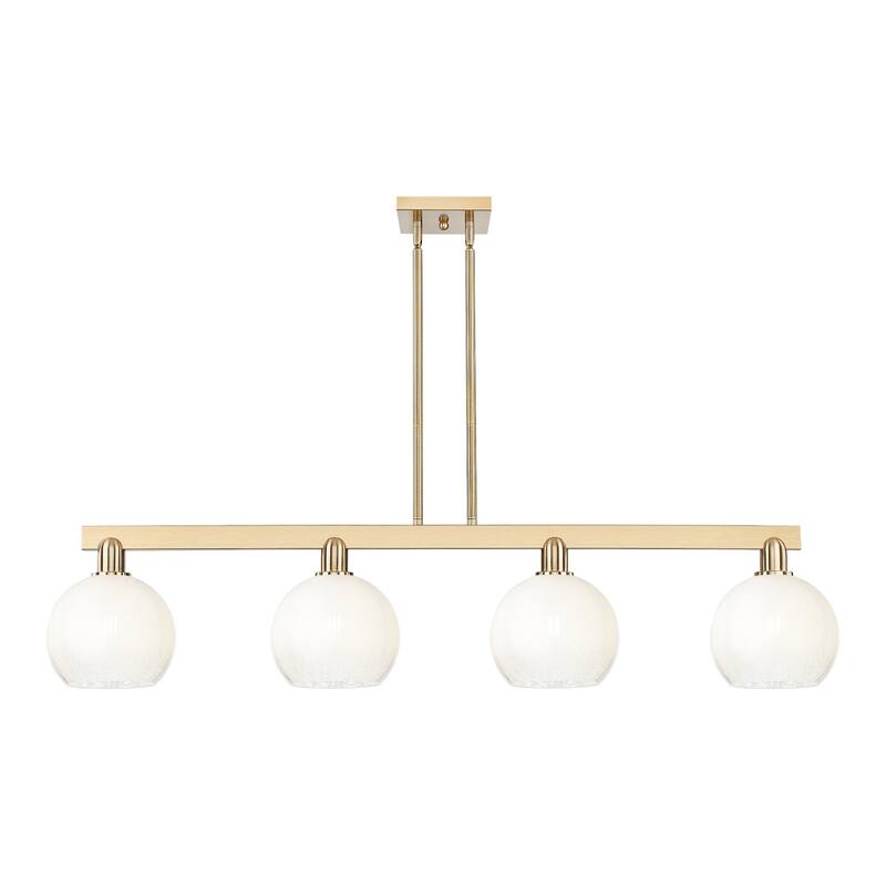 Innovations Lighting 716-4I-12-48 Brookhaven Globe Linear Brookhaven - Champagne Bronze / Opal
