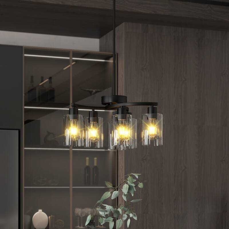 6-Light Modern Farmhouse Chandelier