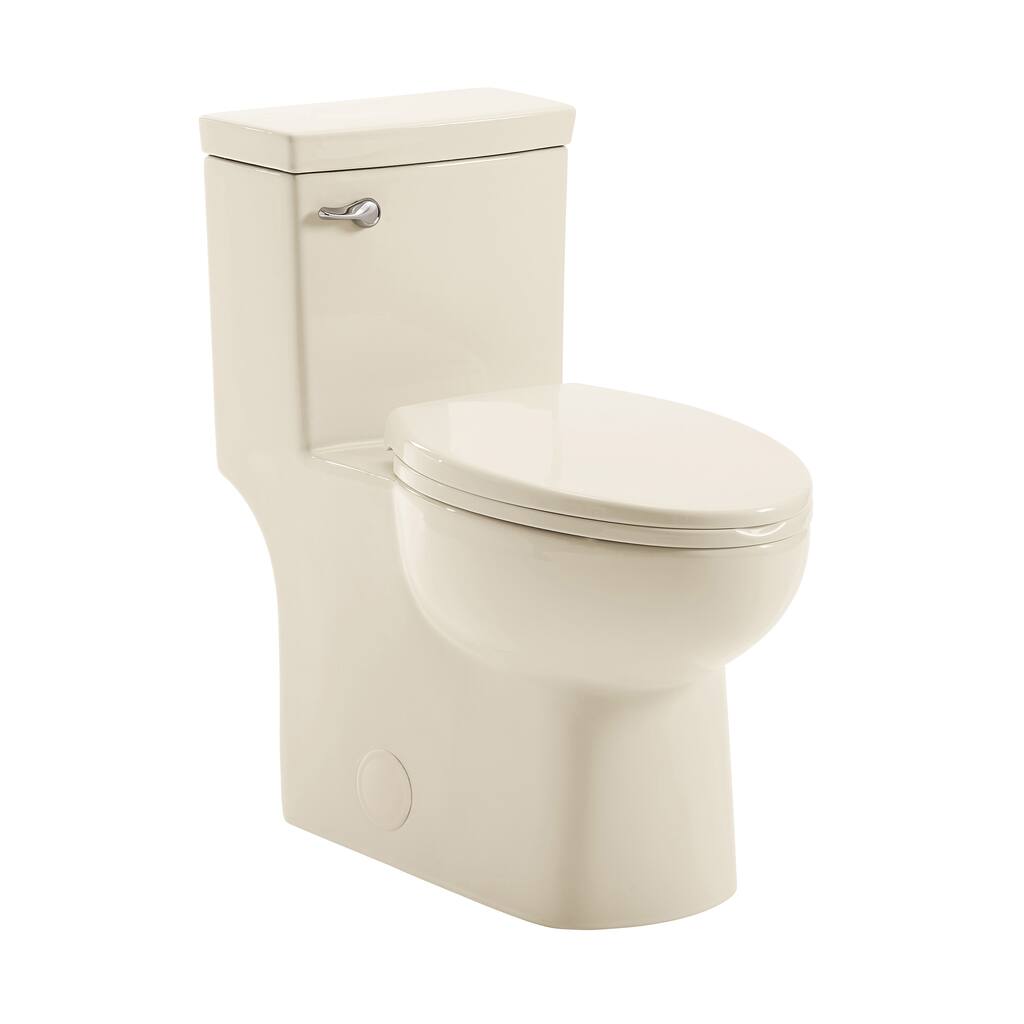 Chaux One Piece Toilet With Front Flush Handle 1.28 Gpf In Bisque - 28.4" x 14.55" 29.5"