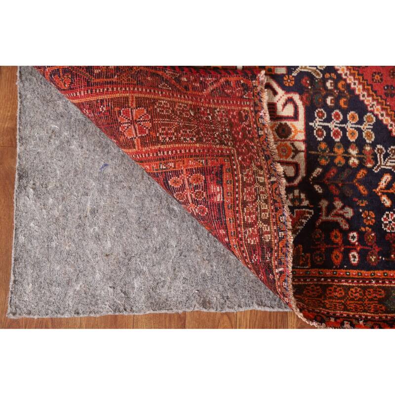 Shiraz Persian Vintage Area Rug Hand-knotted Wool Carpet - 5'2"x 8'3"