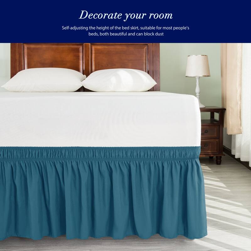 Subrtex Easy Fit 16-inch Drop Bed Skirts