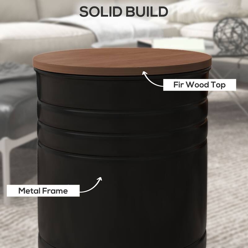 Clear Acrylic Waterfall End Table U Shaped Modern Side Table Coffee Table Durable 21 Inch - 21" L × 12" W × 21" H