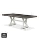 preview thumbnail 9 of 7, Furniture of America Sylmer White 86-inch Wood Expandable Dining Table