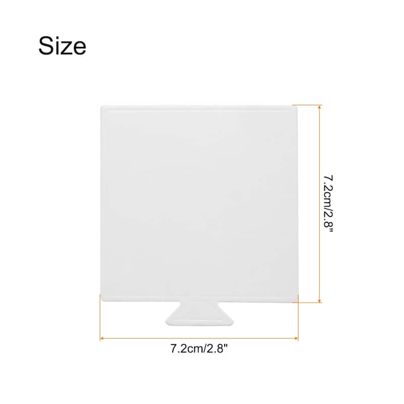 Mini Cake Boards, Mousse Cake Cardboards Square for Cake Bases - White - 2.8 x 2.8 inch