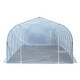 preview thumbnail 3 of 5, Outsunny Large Outdoor Heavy Duty Walk-in Greenhouse - White