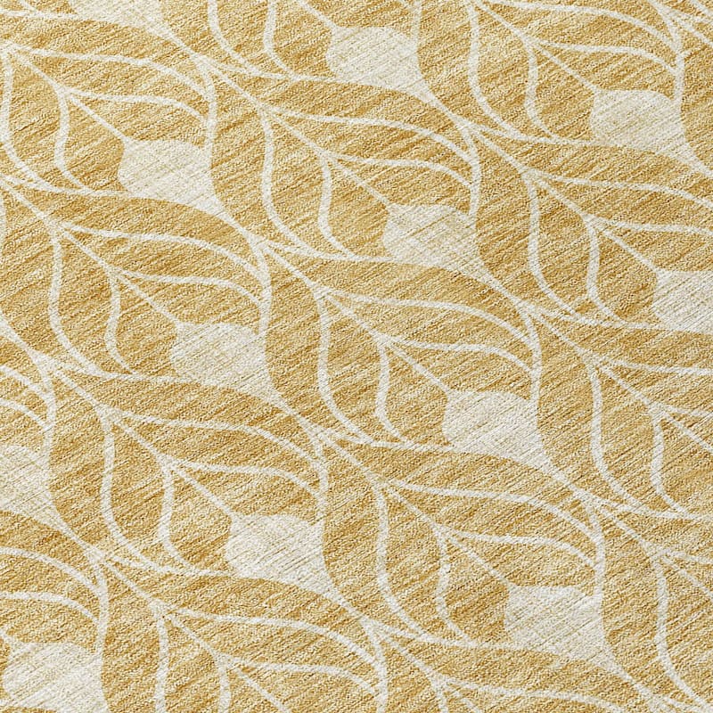 Machine Washable Indoor/ Outdoor Chantille Geo Teardrop Rug