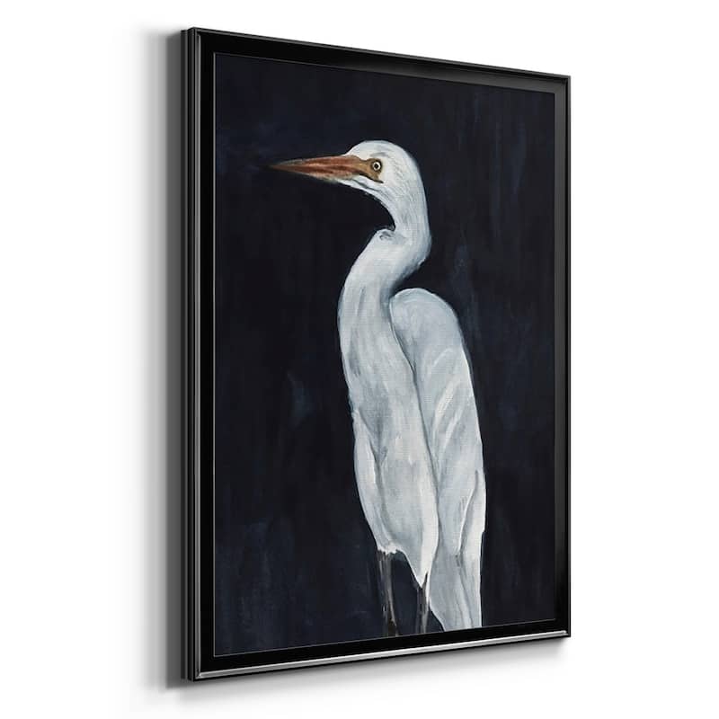 Calm Great Egret I Premium Framed Print - Ready to Hang