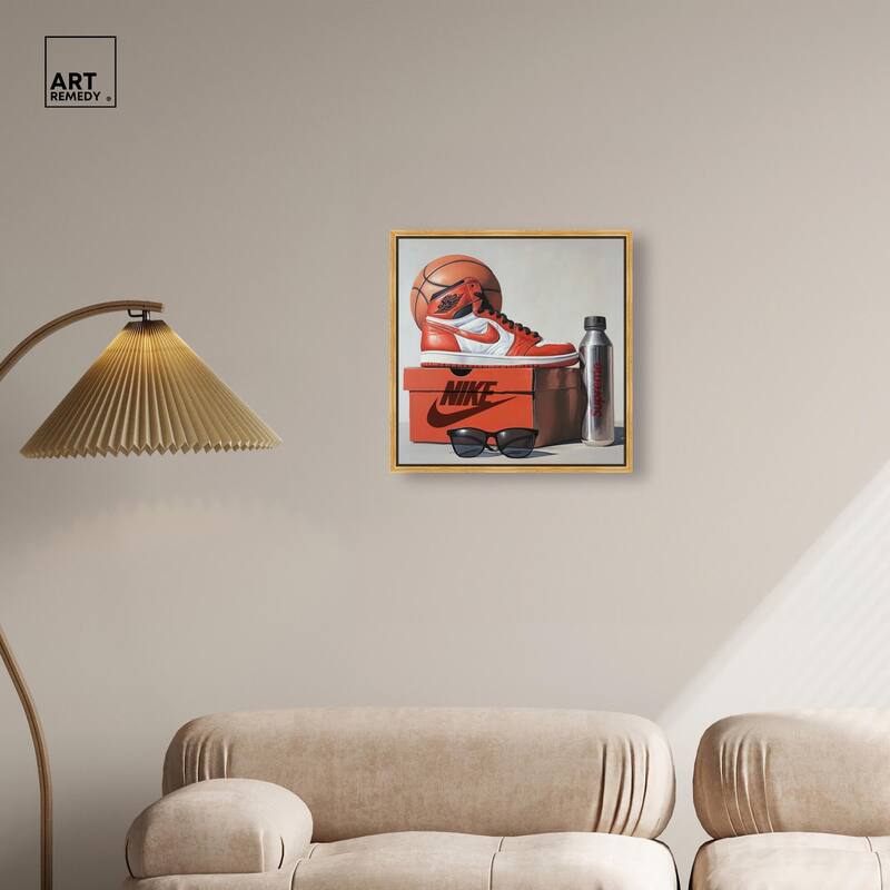 Basketball Practice Canvas by Art Remedy