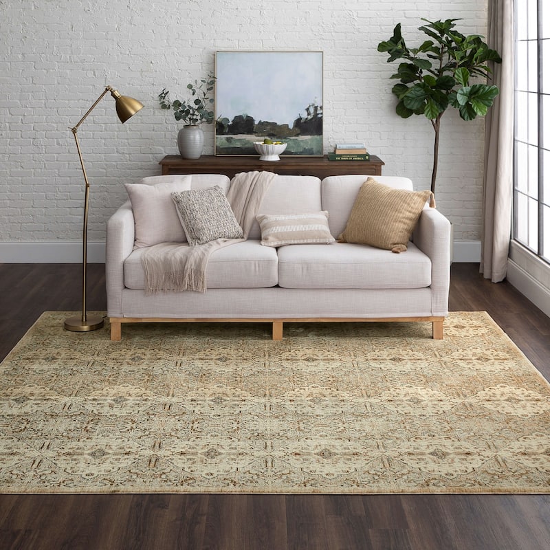 Karastan Gloriana Medallion Woven Area Rug