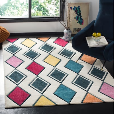 SAFAVIEH Hollywood Trientje Mid-Century Modern Abstract Rug
