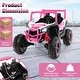 preview thumbnail 18 of 45, Costway 24V Kids Ride on UTV with 4 x 100W Powerful Engine Remote - See Details