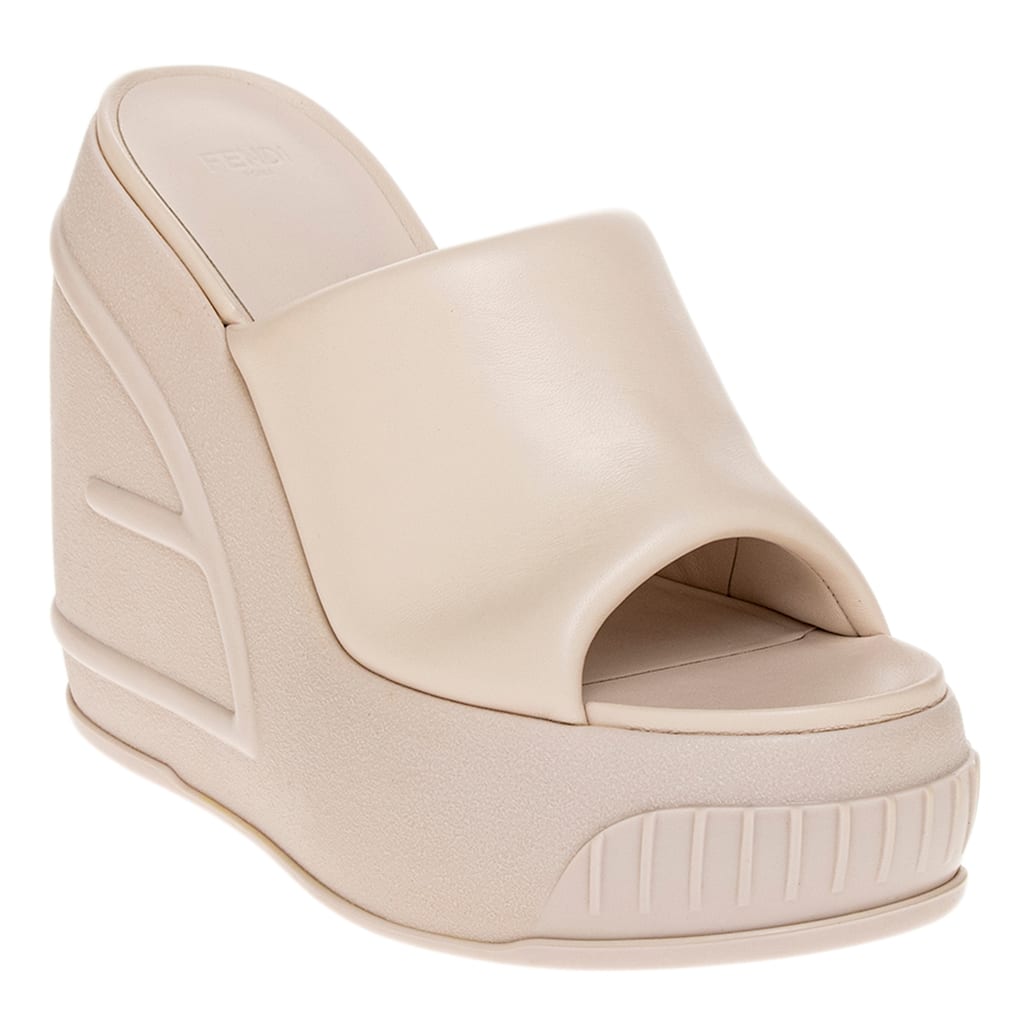 Fendi Embossed Platform