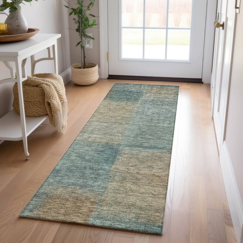Machine Washable Indoor/ Outdoor Chantille Ombre Rug