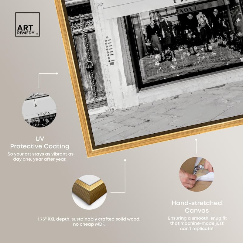 House of Glam Canvas by Art Remedy