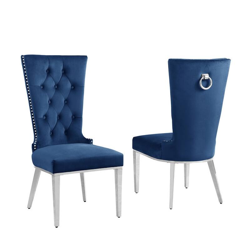 Best Quality Furniture D221/2-SC330-7 Dining Set with 12mm Tempered Glass