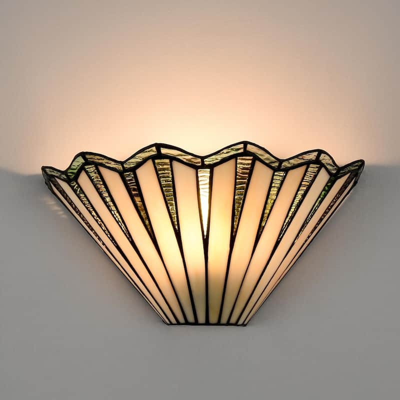 1-light wall light green stairway light metal bathroom light