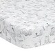 preview thumbnail 4 of 8, Lambs & Ivy Luna 6-Piece Gray/White Owl Nursery Baby Crib Bedding Set w/ Mobile