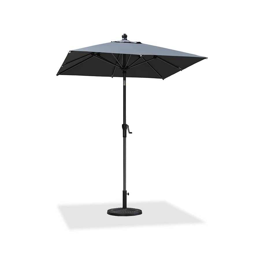 PURPLE LEAF Heavy-duty Crank and Tilt Table Umbrella Outdoor Patio Market Umbrella