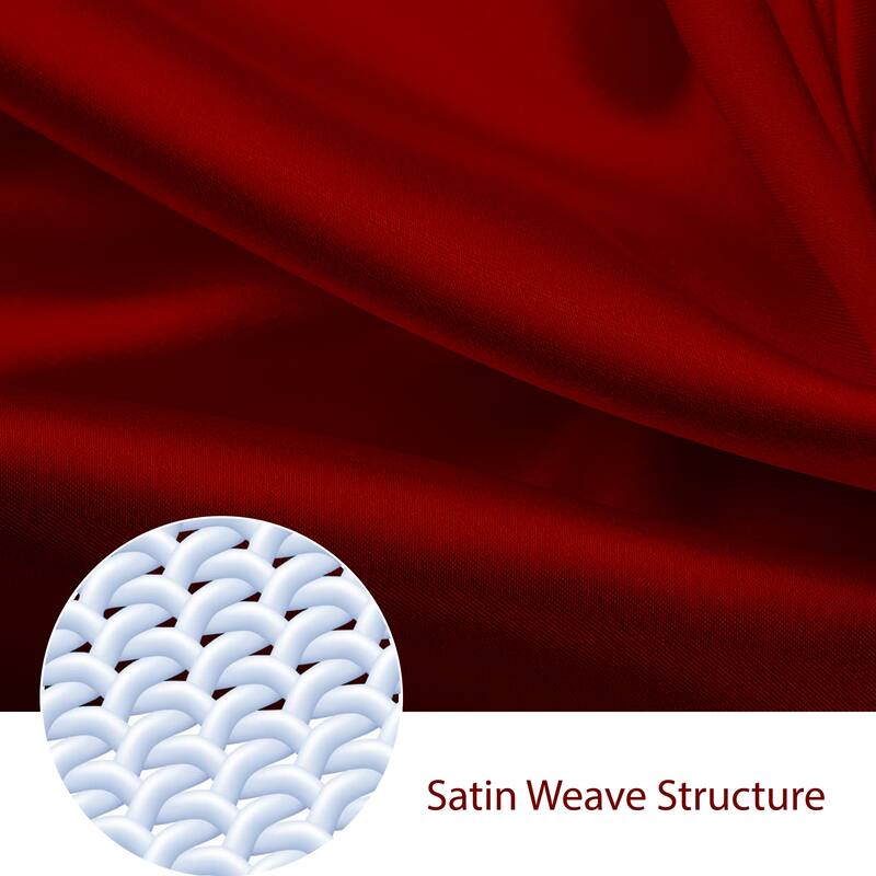 Satin Bed Sheet Set Ultra Soft 4-Piece