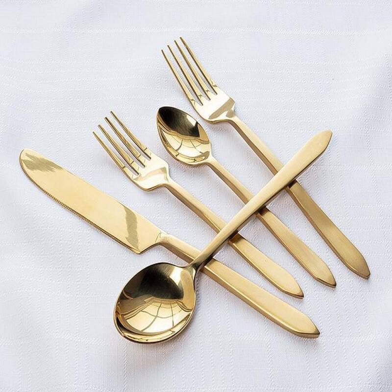 Classic Gold Handle Knife