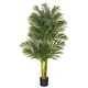 preview thumbnail 1 of 1, 6' Golden Cane Artificial Palm Tree - 6"