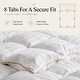 preview thumbnail 6 of 7, All Season Feather and Down Hotel Quality Comforter Duvet Insert, Luxury and Comfort in One