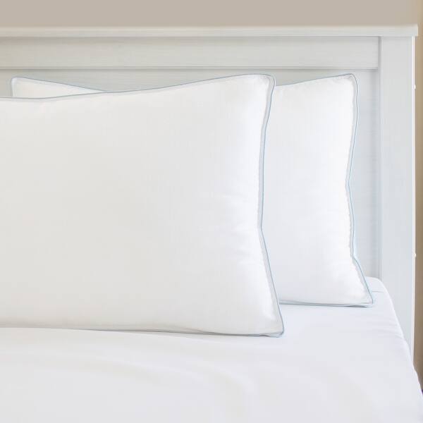 Memory Foam Cluster and Gel Fiber Bed Pillow from Charisma Overstock