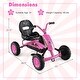 preview thumbnail 14 of 28, Gymax Go Kart for Kids 4 Wheel Toddler Ride On Pedal Car w/ Steering