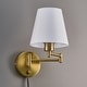preview thumbnail 6 of 27, CO-Z Plug-in Swing Arm Wall Mount Sconce