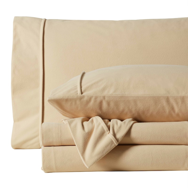 1500 Supreme Sweet Home Collection Flannel Sheet Set
