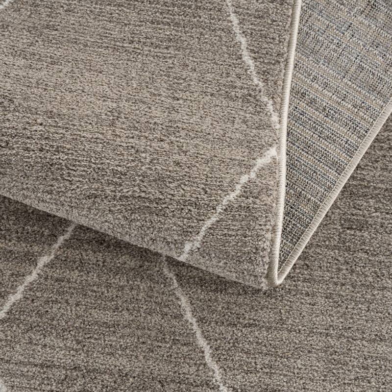 Hauteloom Casablanca Collection Bohemian Farmhouse High Pile Area Rug